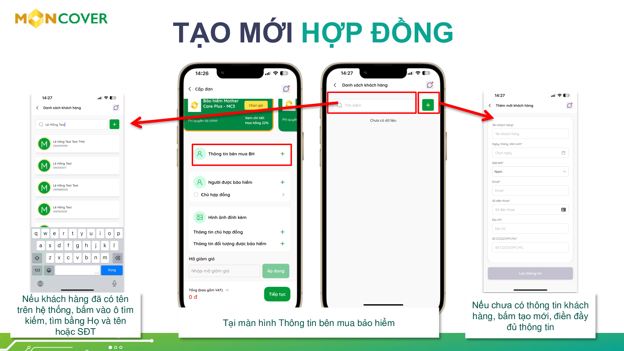 Hướng dẫn cấp đơn Bảo hiểm du lịch trên app Moncover