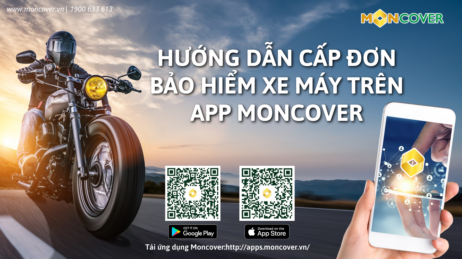 Hướng dẫn bán bảo hiểm xe máy trên app Moncover