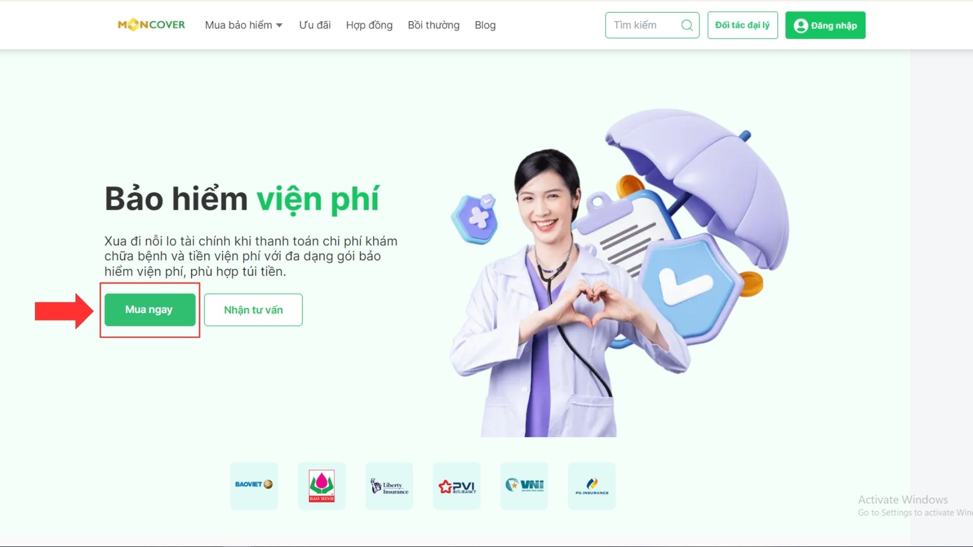 Hướng dẫn cấp đơn viện phí trên web online