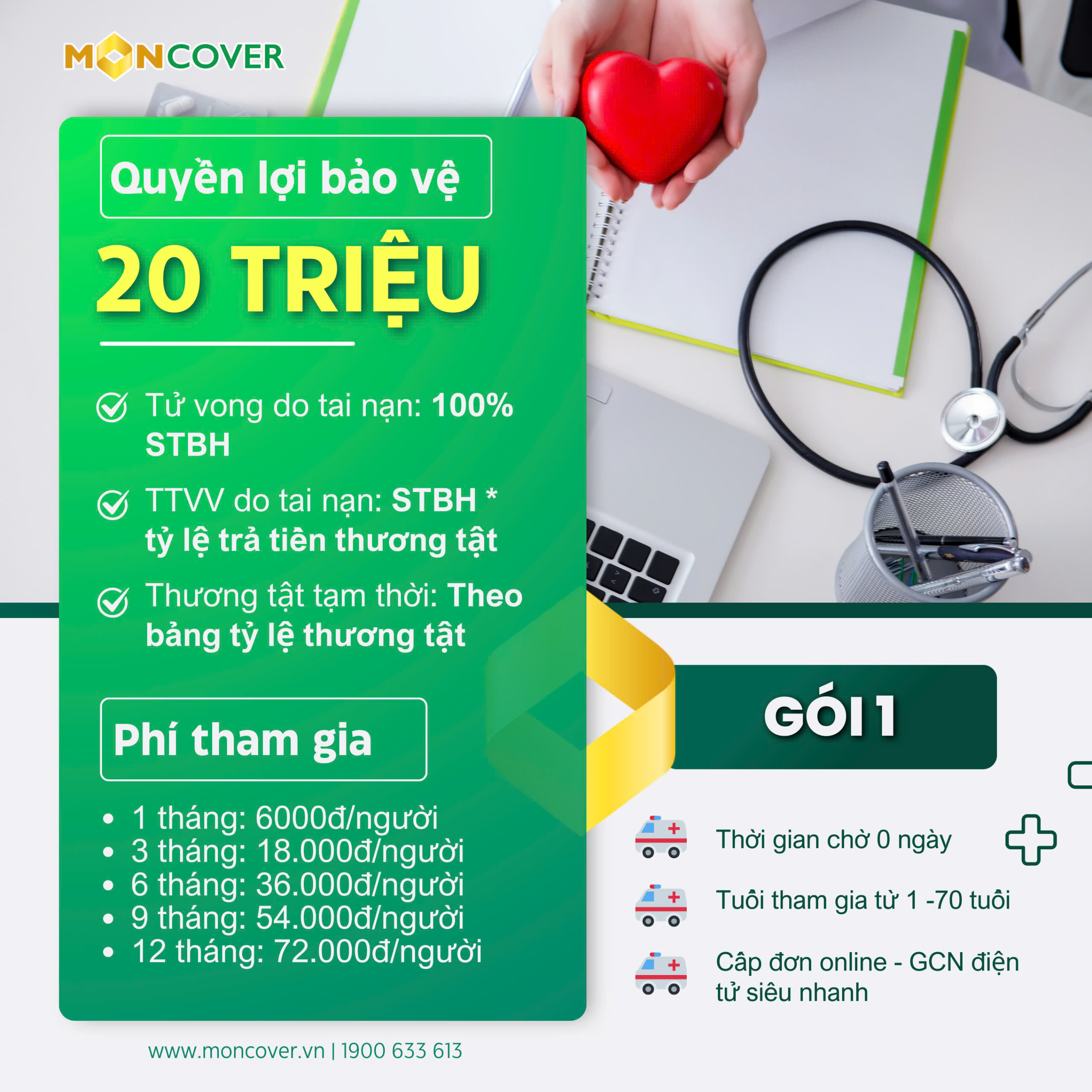 Bảo hiểm tai nạn 24/24