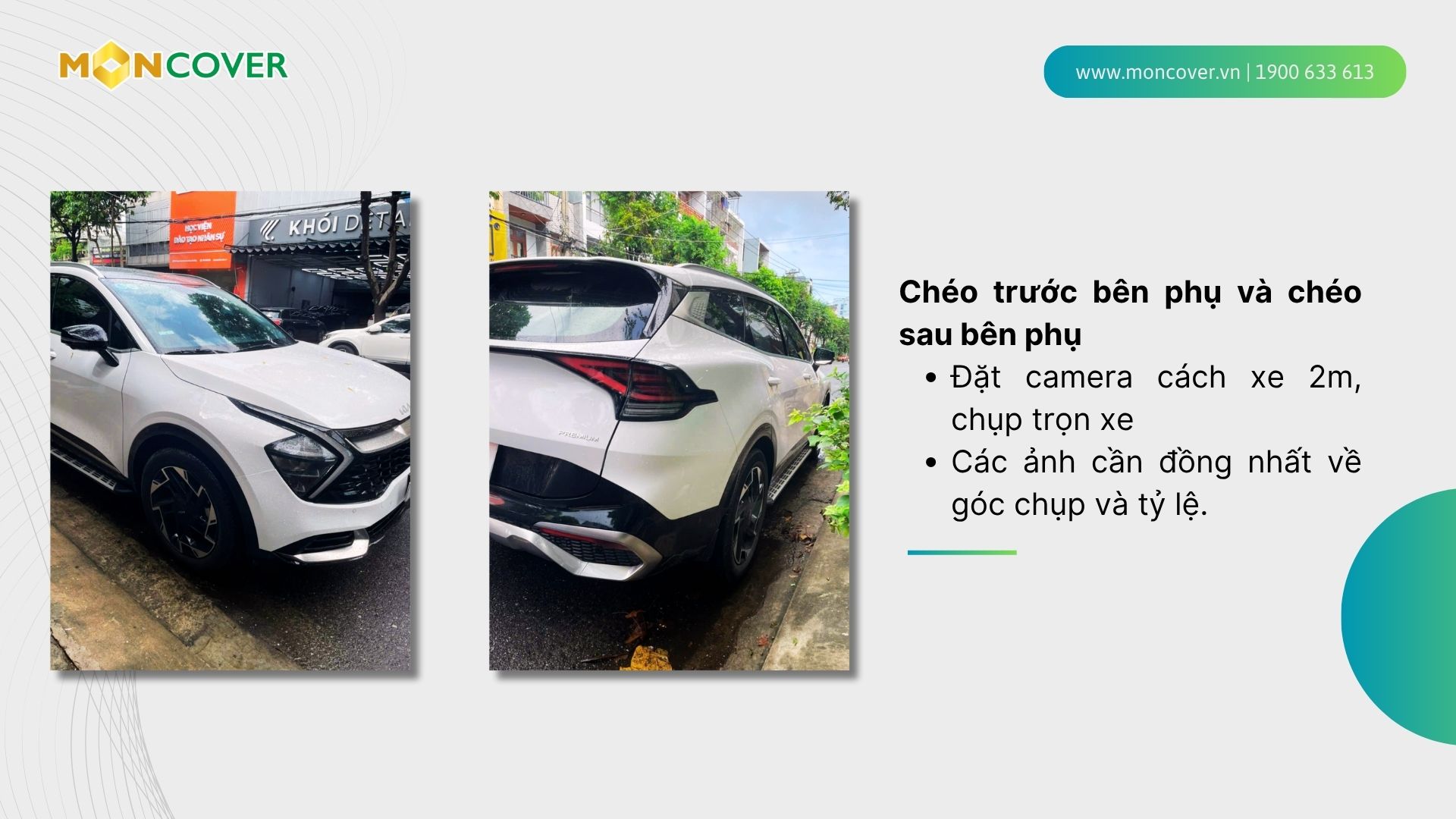 Hướng dẫn cách chụp hình xe khi tham gia bảo hiểm vật chất xe ô tô