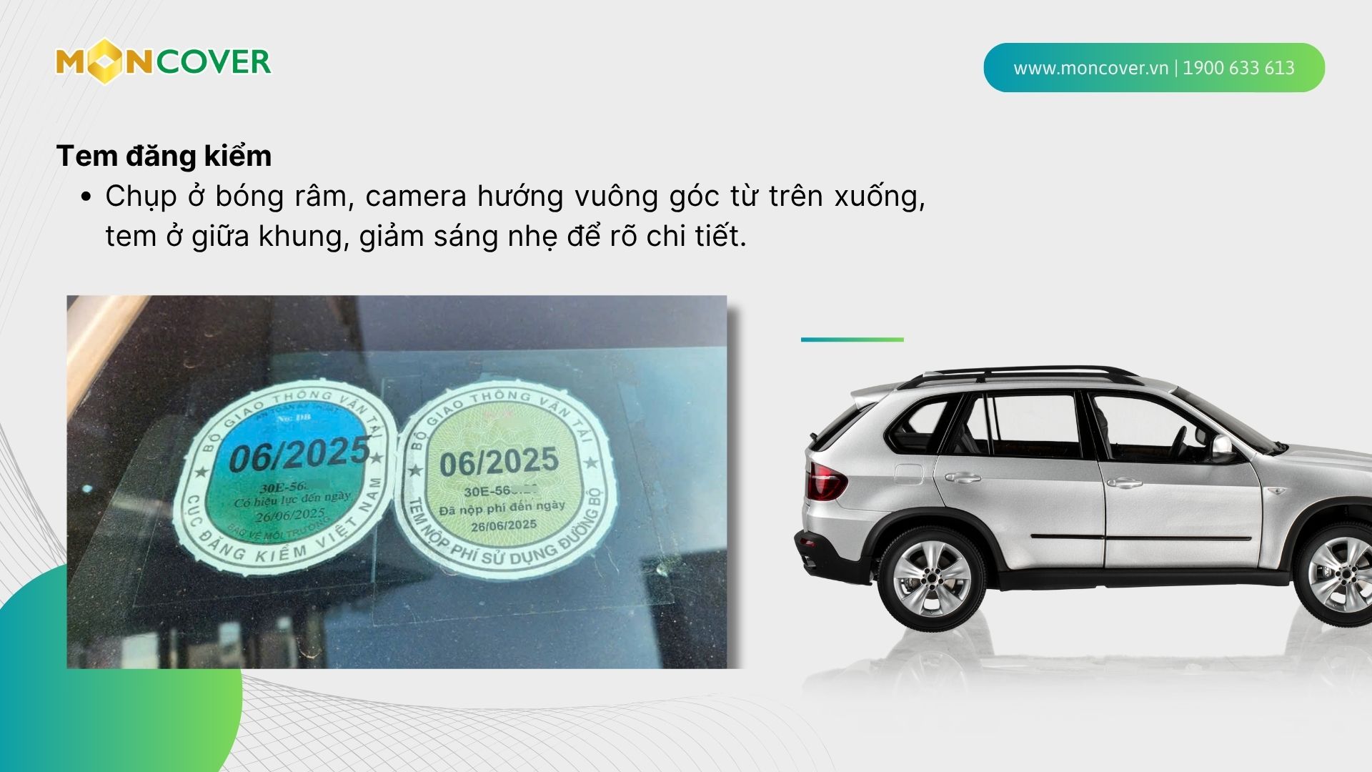 Hướng dẫn cách chụp hình xe khi tham gia bảo hiểm vật chất xe ô tô