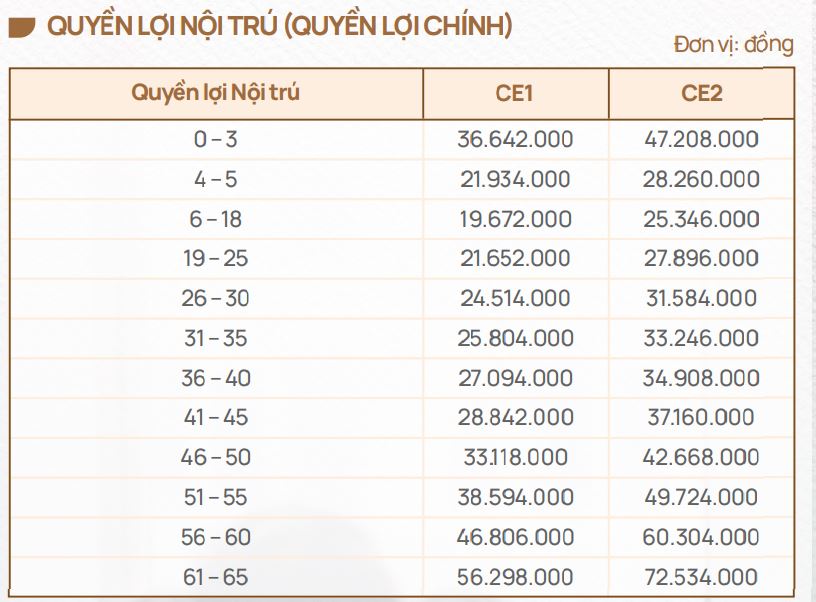 bảo hiểm sức khỏe care elite