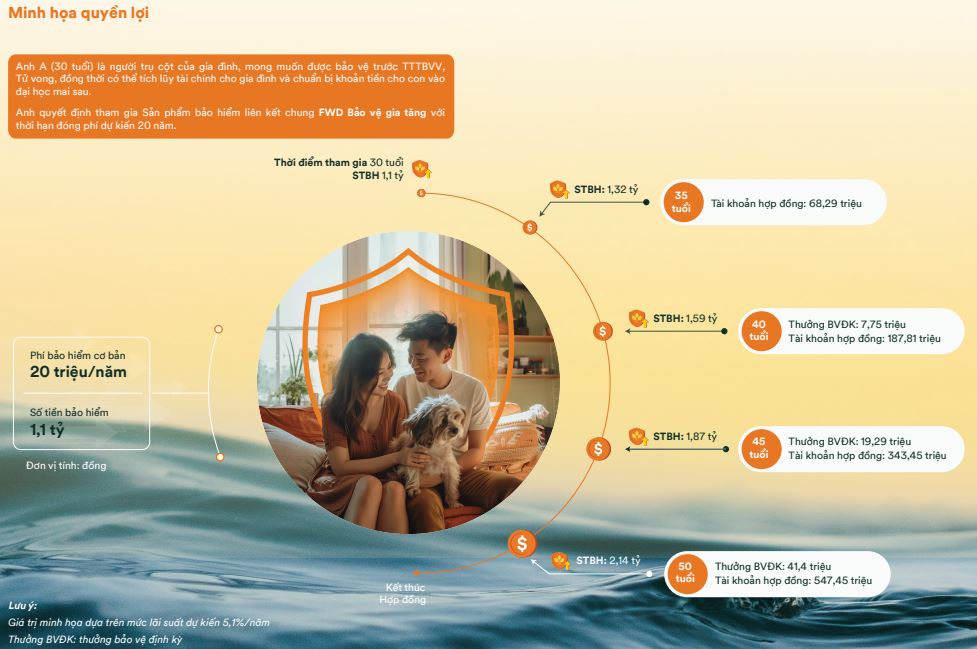 fwd gia tăng bảo vệ