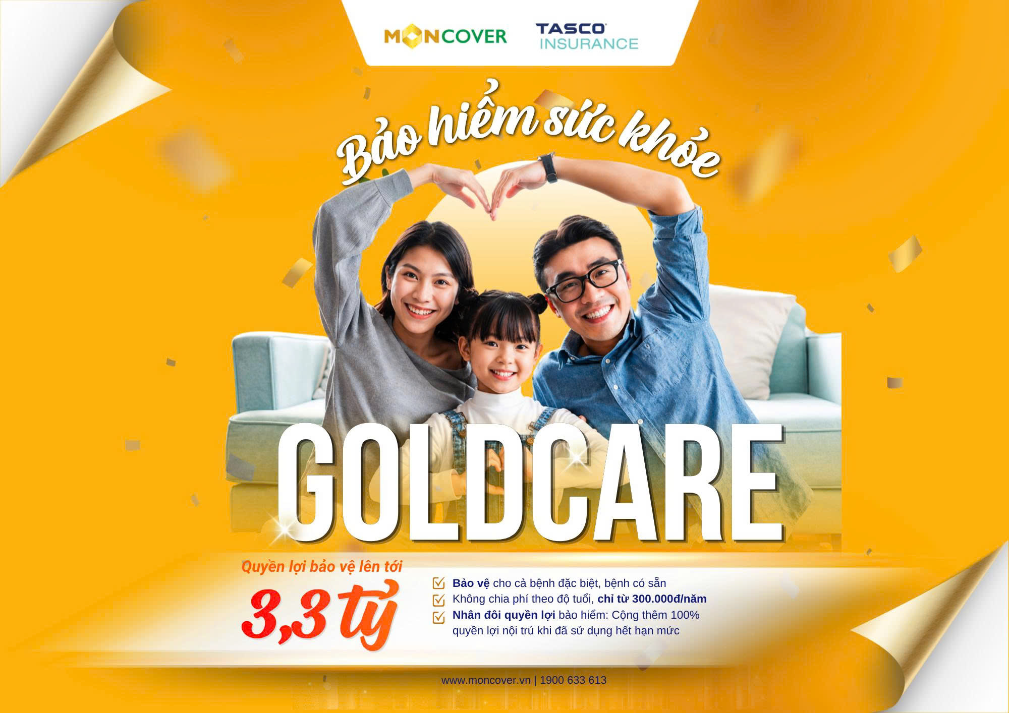 Bảo hiểm sức khỏe Gold Care Tasco