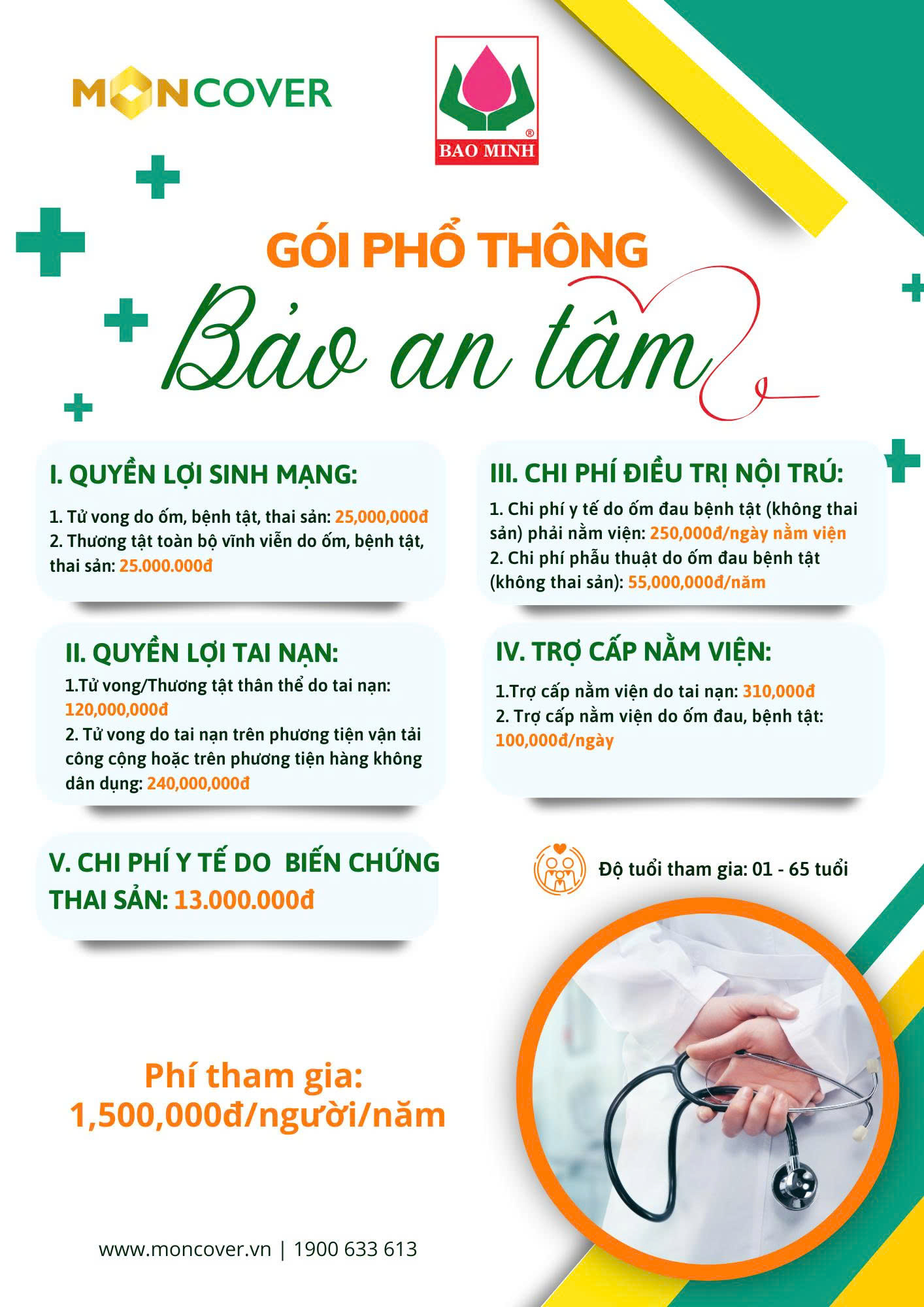 Bảo hiểm y tế BẢO AN TÂM