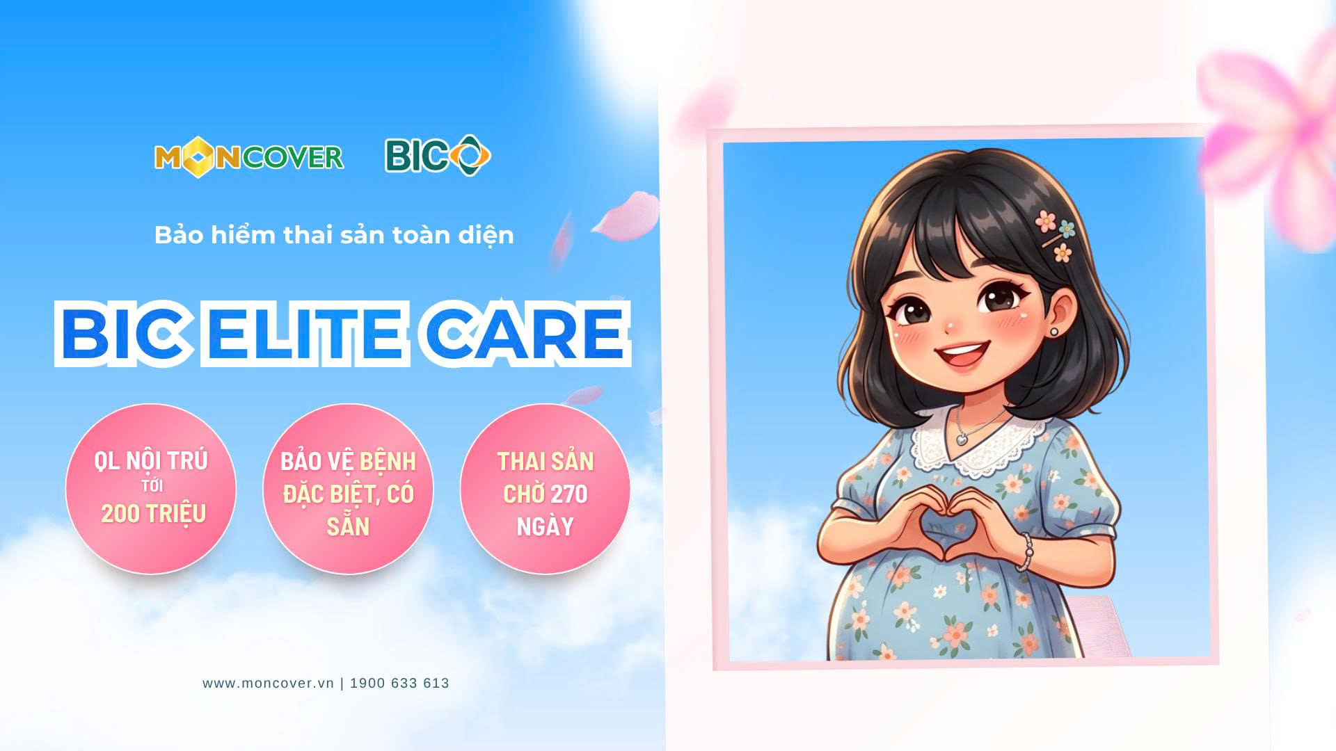 Bảo hiểm thai sản toàn diện BIC Elite Care