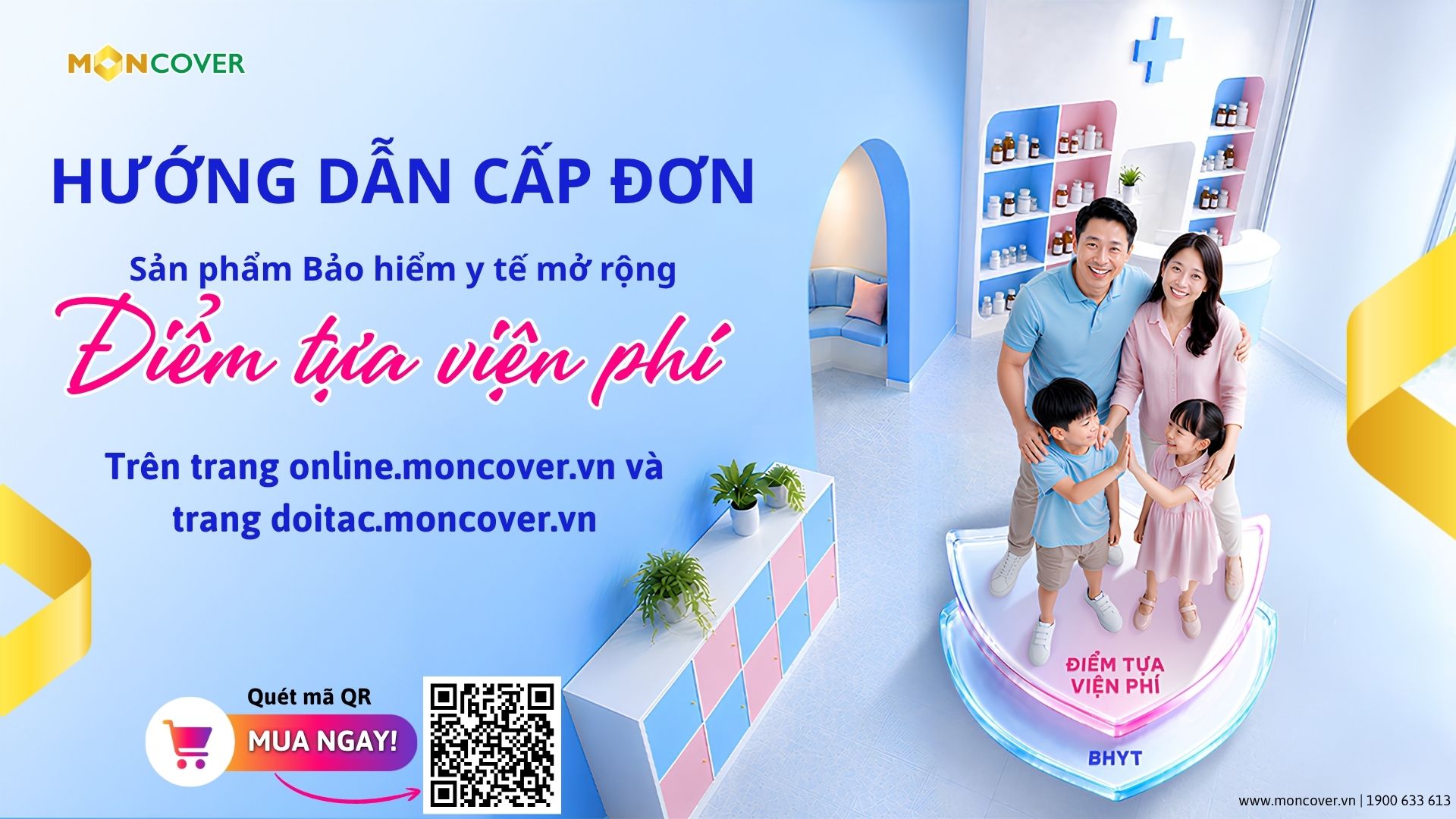 Hướng dẫn cấp đơn Sản phẩm bảo hiểm y tế mở rộng Điểm tựa viện phí