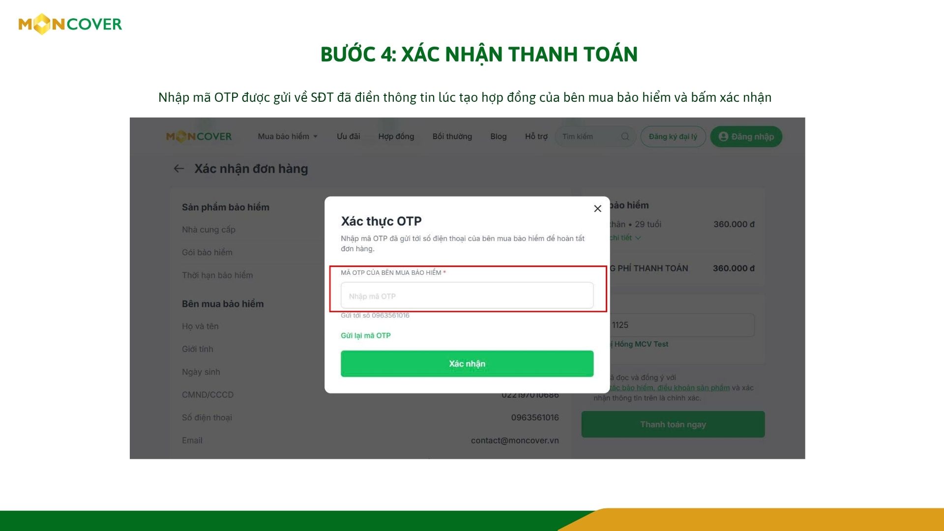 Hướng dẫn cấp đơn Sản phẩm bảo hiểm y tế mở rộng Điểm tựa viện phí