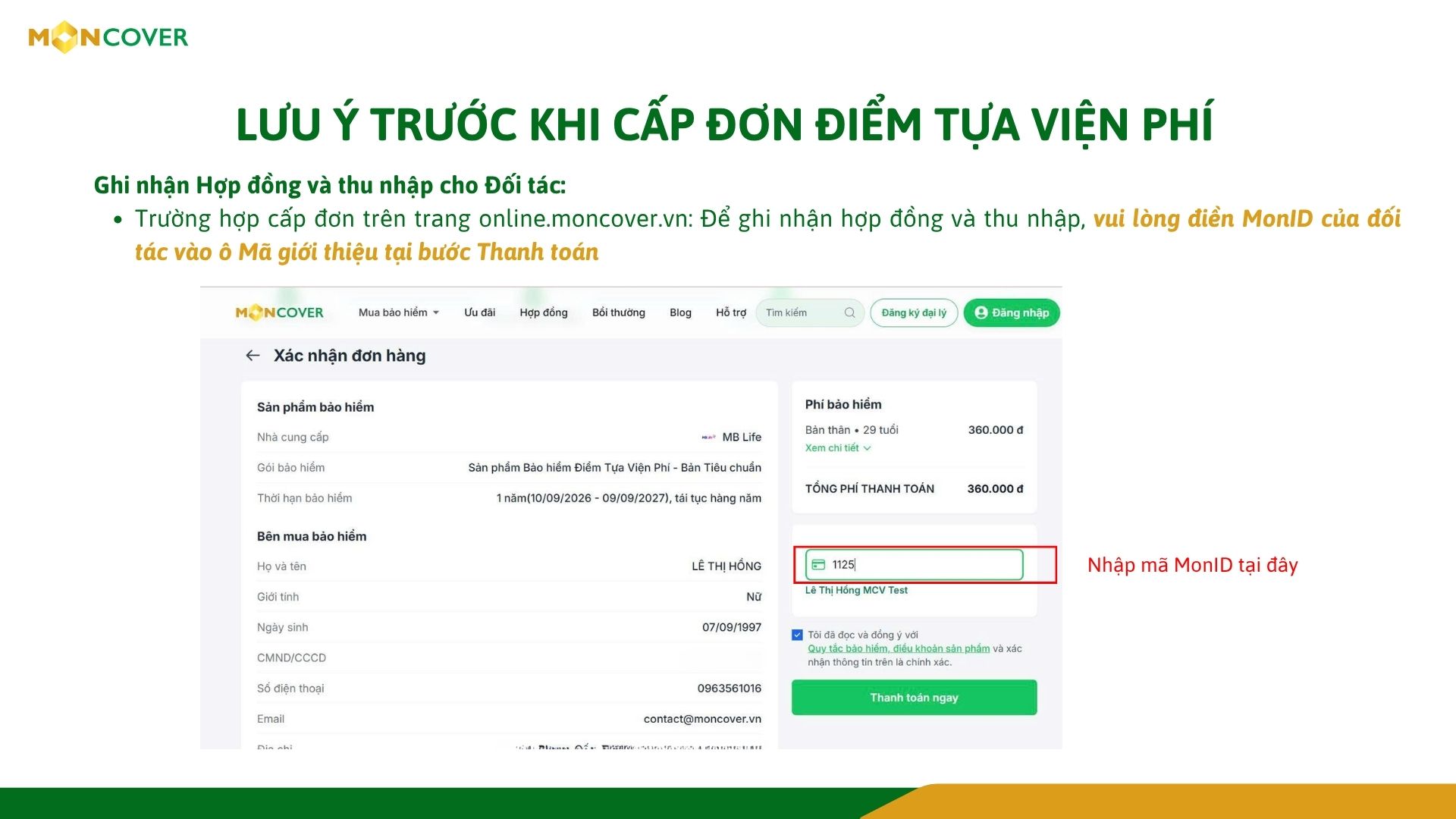Hướng dẫn cấp đơn Sản phẩm bảo hiểm y tế mở rộng Điểm tựa viện phí