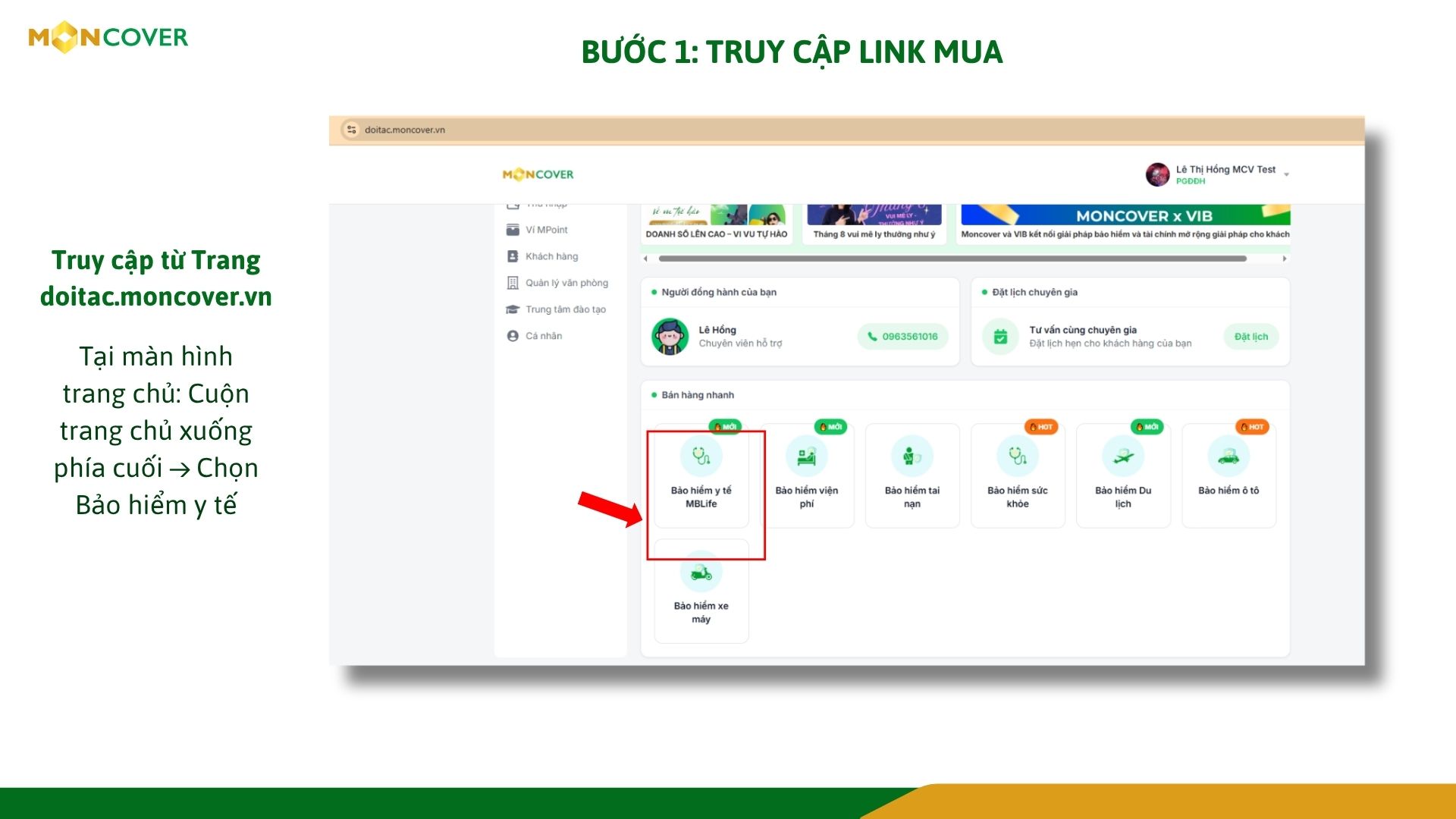 Hướng dẫn cấp đơn Sản phẩm bảo hiểm y tế mở rộng Điểm tựa viện phí