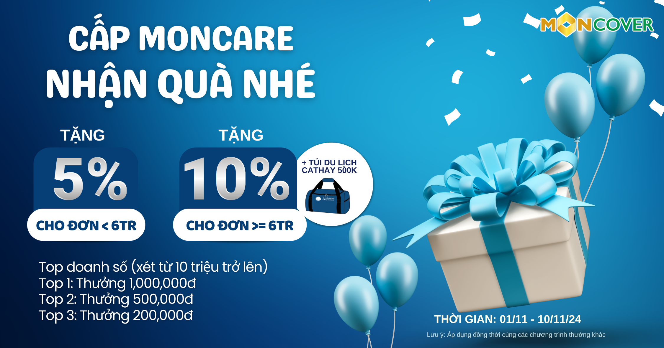 Đón đông sang - Nhận thưởng rộn ràng Tháng 11