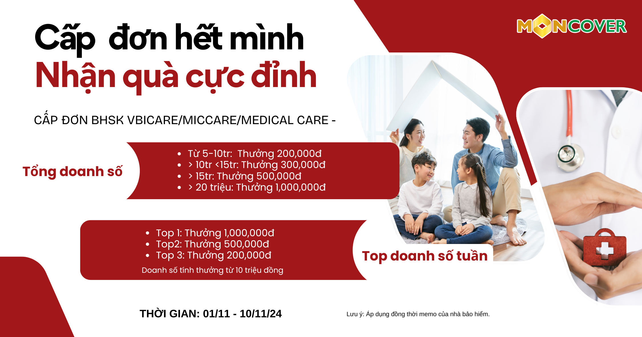 Đón đông sang - Nhận thưởng rộn ràng Tháng 11