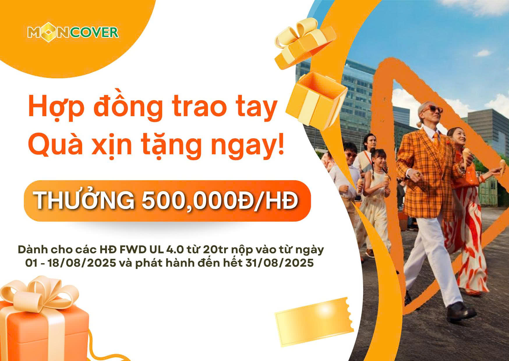 Đón memo hè rực rỡ cùng Moncover