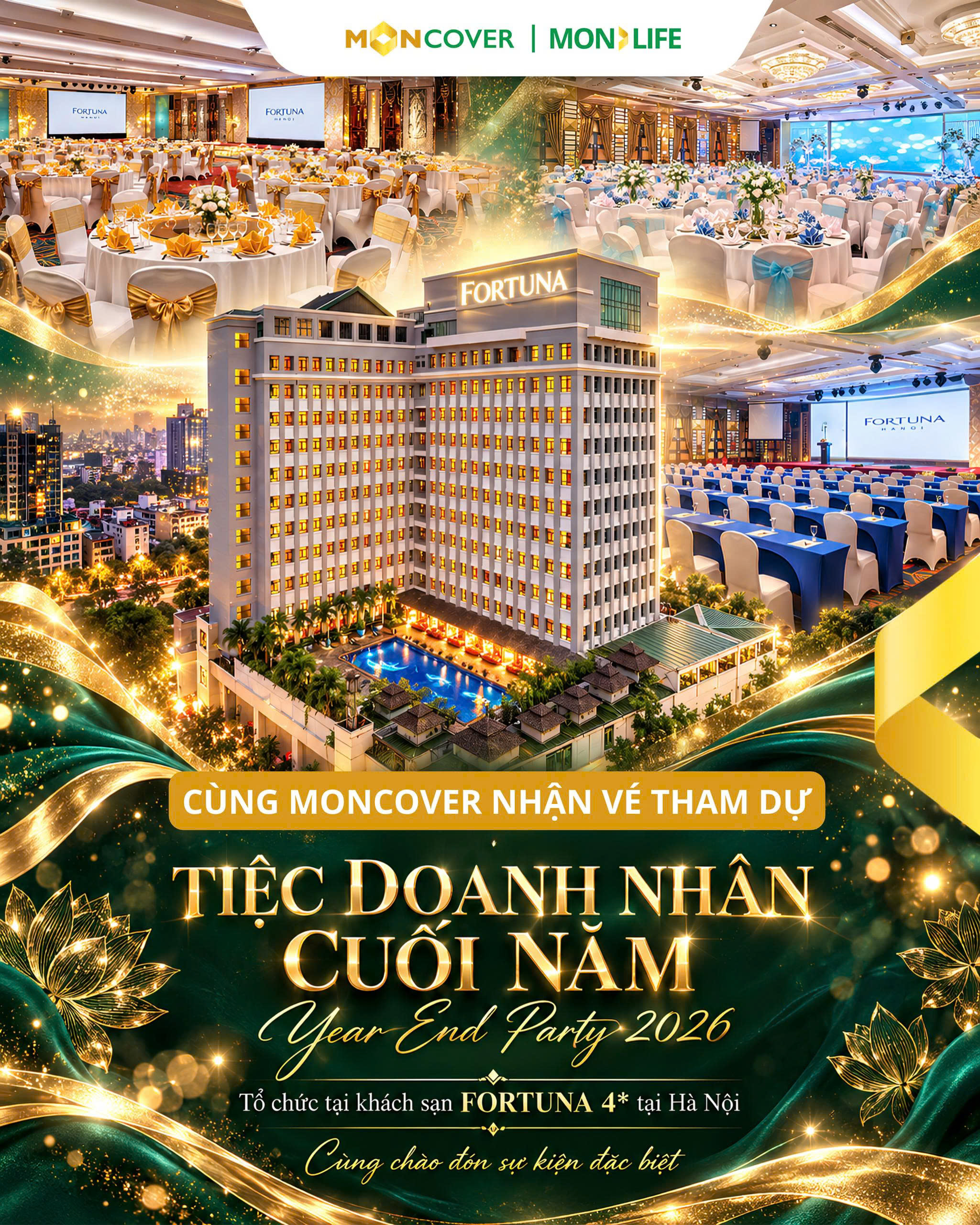 Kick off Quý 4 cùng Moncover: Du lịch Hàn Quốc và Tiệc doanh nhân cuối năm