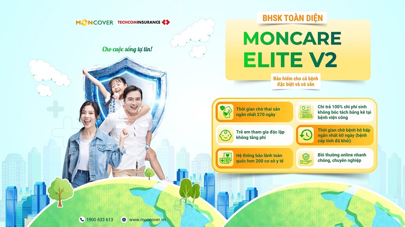 bảo hiểm sức khỏe moncare elite