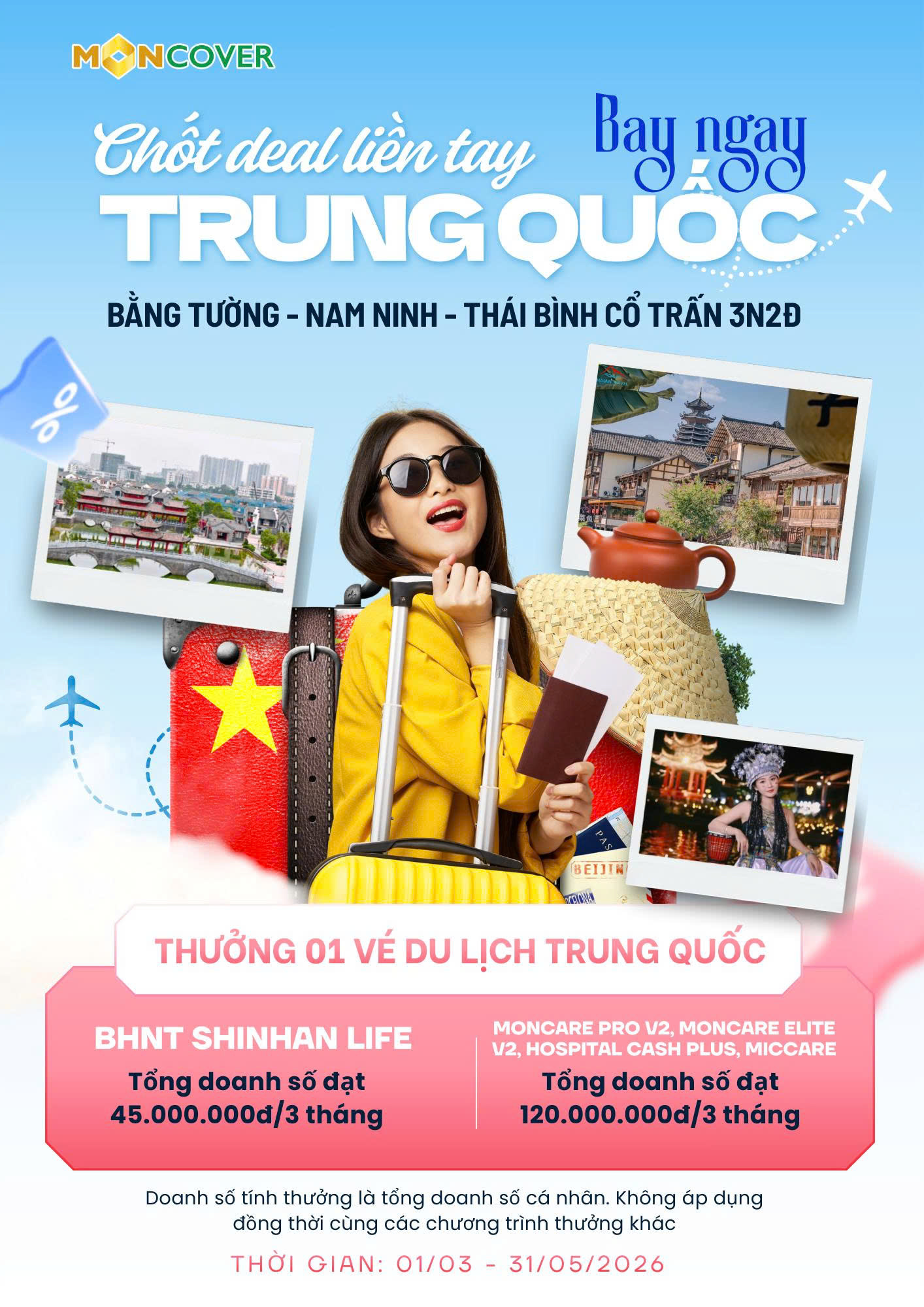 Memo Tháng 4 2026 Tháng 4 xinh tươi nhận thưởng phơi phới