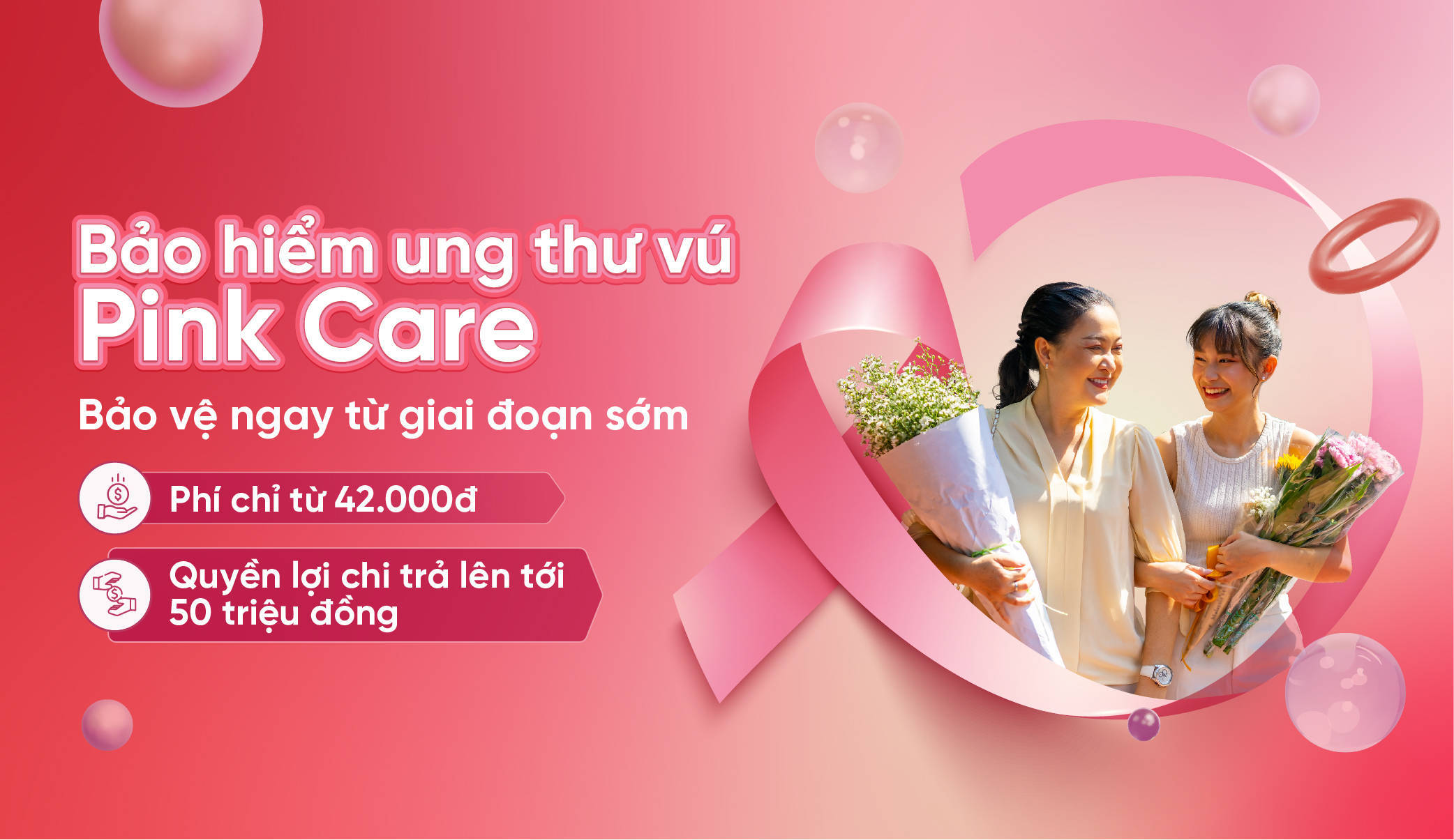 Tư vấn BẢO HIỂM UNG THƯ VÚ PINKCARE của VBI