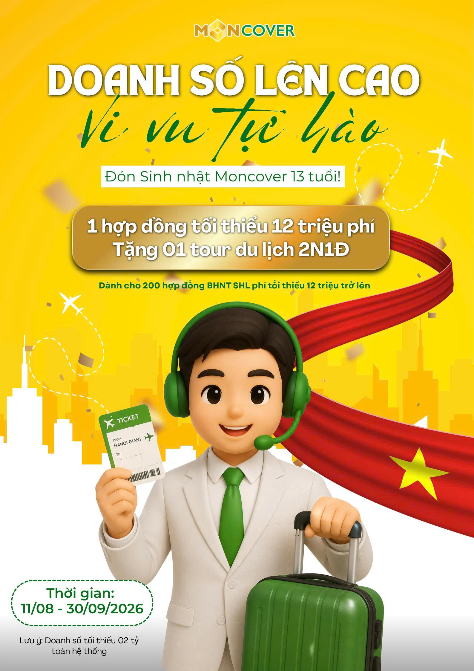 Tháng 8 vui mê ly thưởng như ý